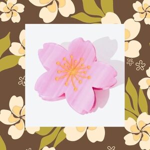 The Coconut Collective Ilima Flower Claw Clip NWT!